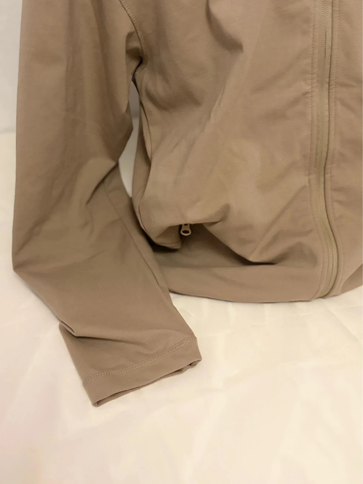 Jack & Jones Core stretch beige zip-up hoodie met capuchon voor heren XL – photo 4